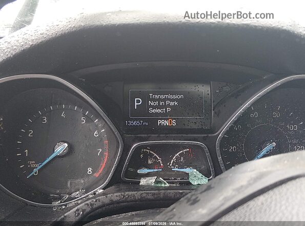 1FADP3J24GL296878 2016 FORD FOCUS Silver Widok tylnych siedzeń