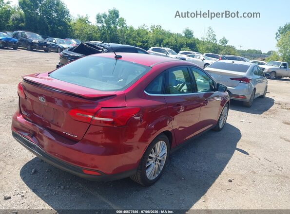 1FADP3J24HL272355 2017 FORD FOCUS Red უკანა მარჯვენა