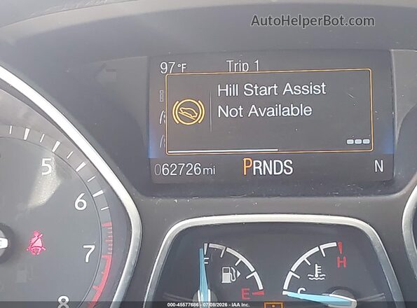 1FADP3J24HL272355 2017 FORD FOCUS Red 