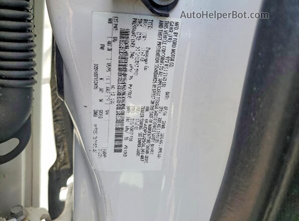 1FADP3J25GL367487 2016 FORD FOCUS White Вид підкапотного простору