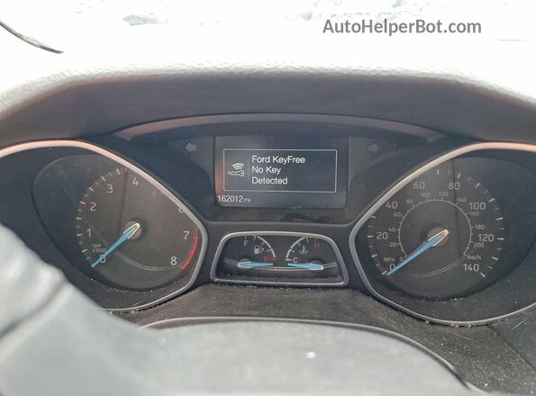 1FADP3J25GL383026 2016 FORD FOCUS White Vista del cuadro de instrumentos
