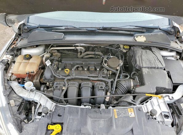 1FADP3J26GL252204 2016 FORD FOCUS Silver Vista interior trasera