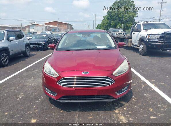 1FADP3J26GL335289 2016 FORD FOCUS Red წინა ხედი