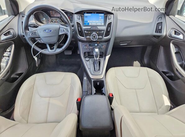 1FADP3J27HL269871 2017 FORD FOCUS White Առջևի վահանակի տեսք