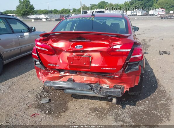 1FADP3J27JL281007 2018 FORD FOCUS Orange Vista frontal