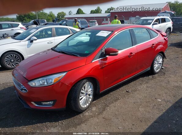 1FADP3J27JL281007 2018 FORD FOCUS Orange Vista tres cuartos delantera izquierda