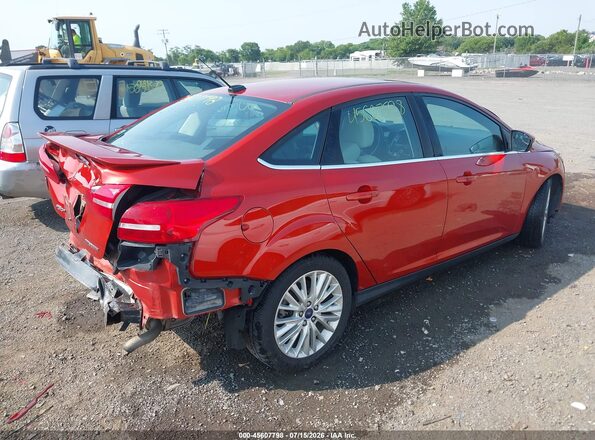1FADP3J27JL281007 2018 FORD FOCUS Orange Trasero derecho