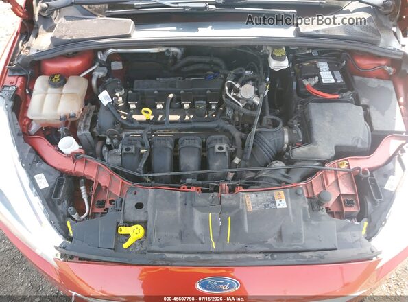 1FADP3J27JL281007 2018 FORD FOCUS Orange Vista trasera