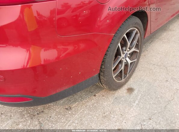 1FADP3J27JL294209 2018 FORD FOCUS Red Вид спереду