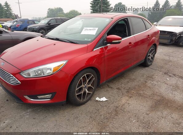 1FADP3J27JL294209 2018 FORD FOCUS Red Передня ліва чверть
