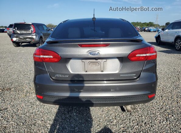 1FADP3J28JL324706 2018 FORD FOCUS Charcoal უკანა ხედი