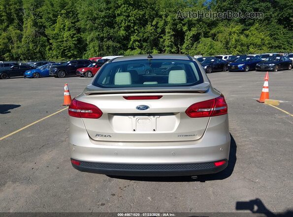 1FADP3J29HL302059 2017 FORD FOCUS Gold 