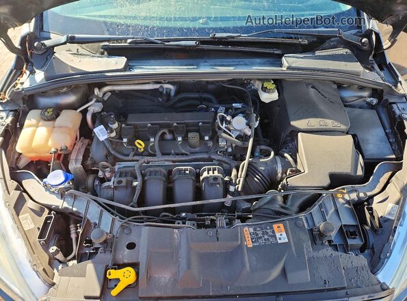 1FADP3J2XHL291363 2017 FORD FOCUS Gray Rear interior view