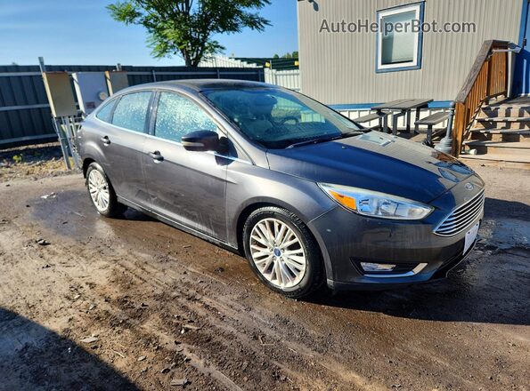 1FADP3J2XHL291363 2017 FORD FOCUS Gray Front right