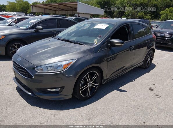 1FADP3K20GL237891 2016 FORD FOCUS Gray Առջևի ձախ երեք քառորդ տեսարան