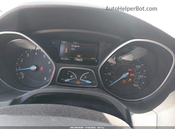 1FADP3K20GL237891 2016 FORD FOCUS Gray Հետևի նստատեղերի տեսք