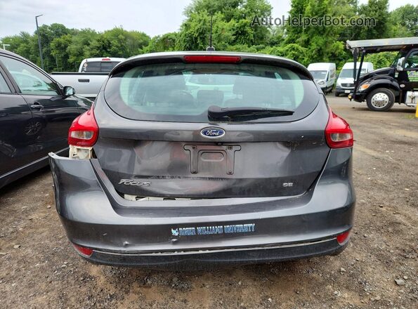 1FADP3K20GL292101 2016 FORD FOCUS Gray Widok z tyłu