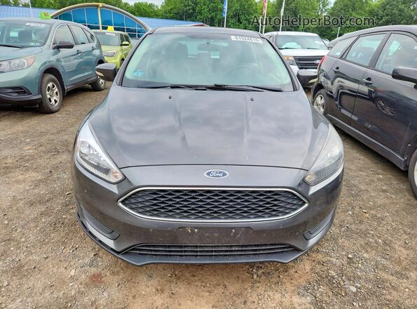 1FADP3K20GL292101 2016 FORD FOCUS Gray Widok z przodu