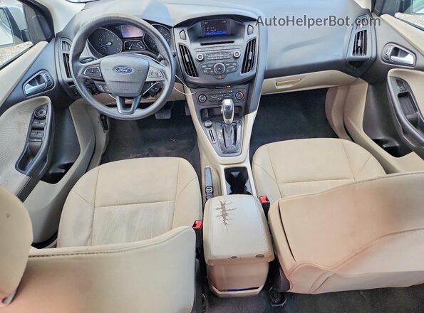 1FADP3K20GL308992 2016 FORD FOCUS Gray Dashboard view
