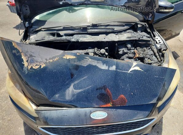 1FADP3K20GL368030 2016 FORD FOCUS Black Սալոնի հետևի տեսք