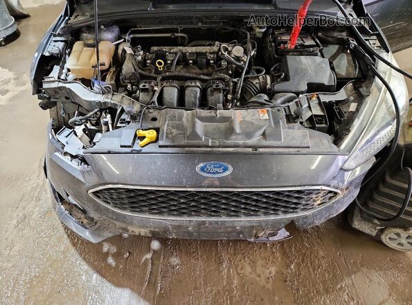 1FADP3K20GL377133 2016 FORD FOCUS Угольный Вид задней части салона
