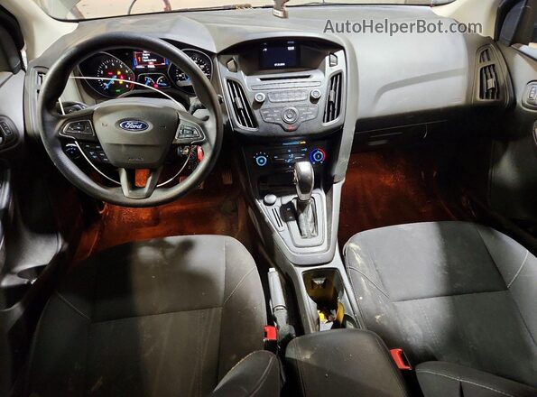 1FADP3K20GL377133 2016 FORD FOCUS Угольный Вид панели приборов