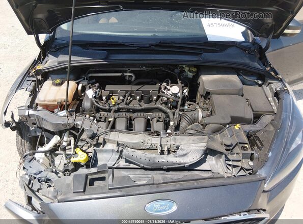 1FADP3K20GL404783 2016 FORD FOCUS Серый Вид сзади