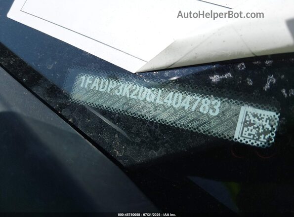1FADP3K20GL404783 2016 FORD FOCUS Серый Вид щитка приборов