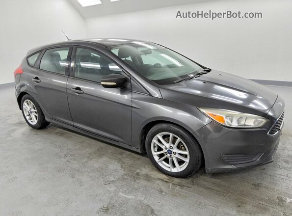 1FADP3K20HL232952 2017 FORD FOCUS Gray Front right