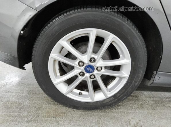 1FADP3K20HL232952 2017 FORD FOCUS Gray 