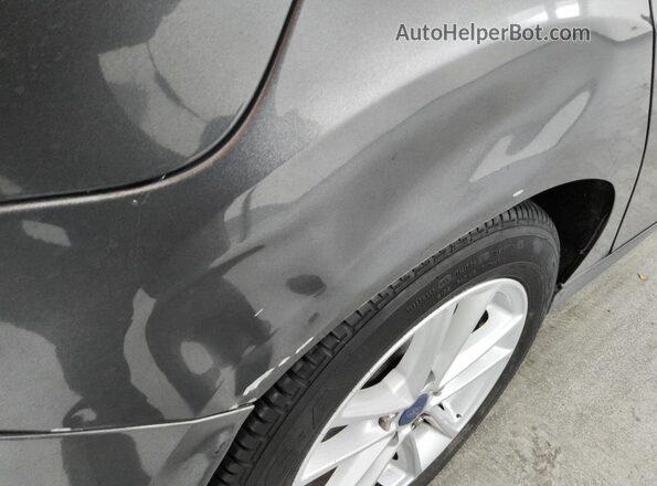 1FADP3K20HL232952 2017 FORD FOCUS Gray 