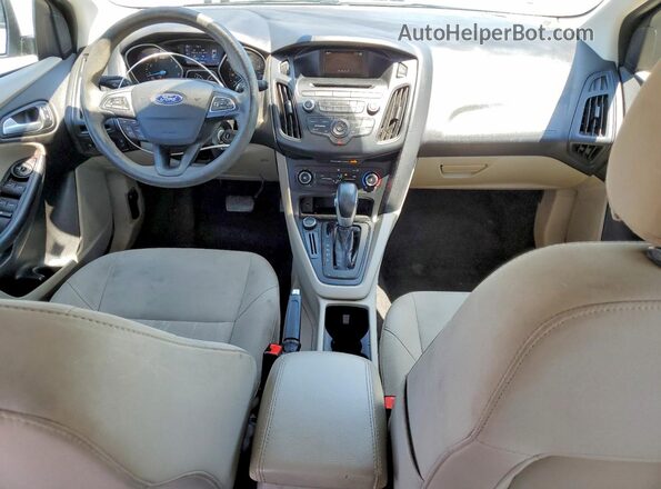 1FADP3K20HL248052 2017 FORD FOCUS White Vista del salpicadero