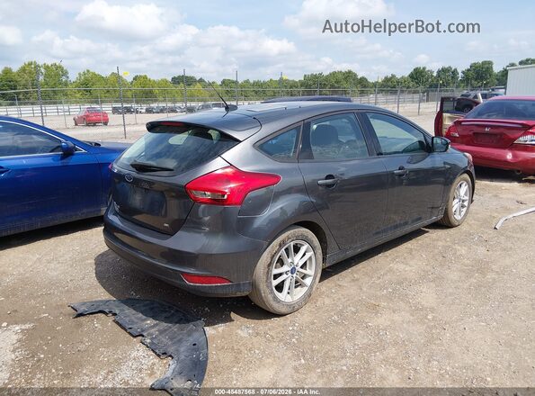 1FADP3K20HL286445 2017 FORD FOCUS Gray Задня права чверть