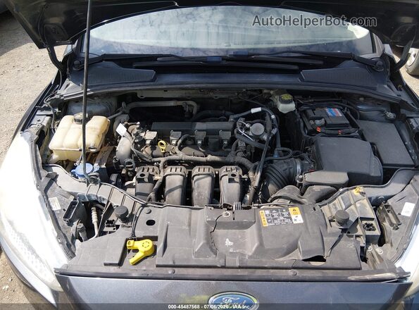 1FADP3K20HL286445 2017 FORD FOCUS Gray Вид ззаду