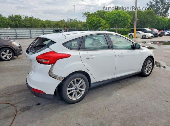 1FADP3K20JL218006 2018 FORD FOCUS White Tył prawy