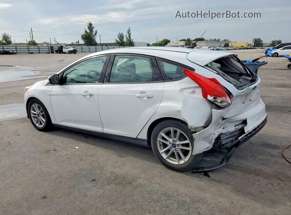 1FADP3K20JL218006 2018 FORD FOCUS White Tył lewy