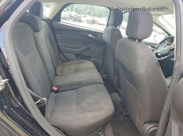 1FADP3K20JL256089 2018 FORD FOCUS Black Вид задніх сидінь