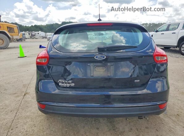 1FADP3K20JL256089 2018 FORD FOCUS Black Вид ззаду