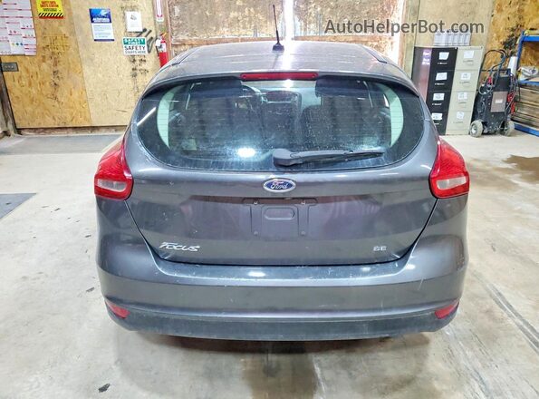 1FADP3K20JL324343 2018 FORD FOCUS Charcoal Vista trasera