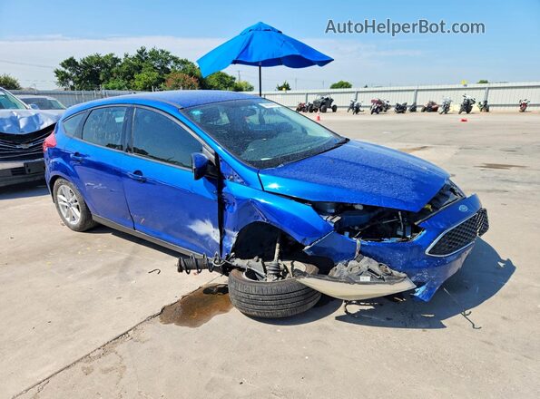 1FADP3K20JL330577 2018 FORD FOCUS Blue წინა მარჯვენა