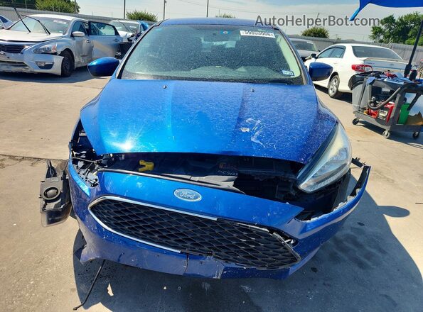 1FADP3K20JL330577 2018 FORD FOCUS Blue წინა ხედი