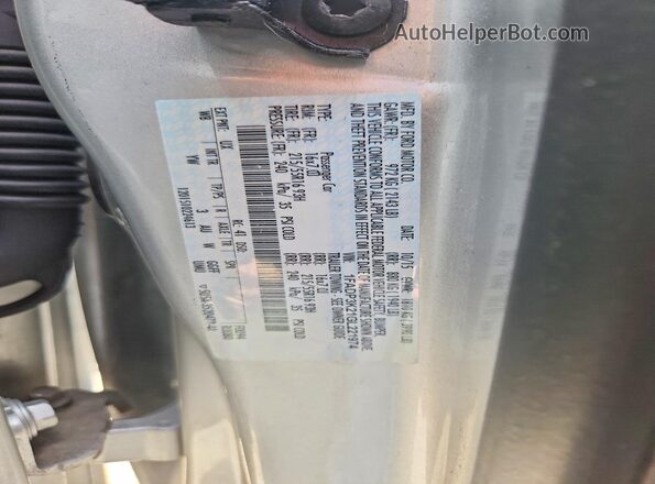 1FADP3K21GL221974 2016 FORD FOCUS Silver Շարժիչի բաժամունքի տեսք