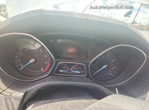 1FADP3K21GL221974 2016 FORD FOCUS Silver Սարքավորումների վահանակի տեսք