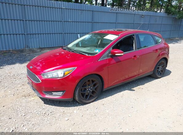 1FADP3K21GL248415 2016 FORD FOCUS Red Vista tres cuartos delantera izquierda