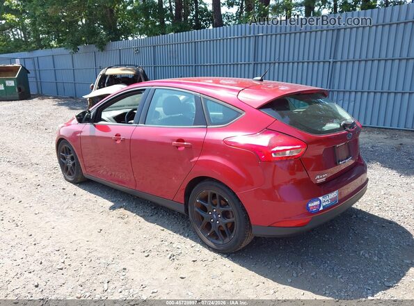 1FADP3K21GL248415 2016 FORD FOCUS Red Trasero izquierdo