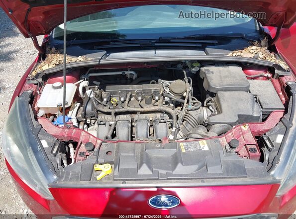1FADP3K21GL248415 2016 FORD FOCUS Red Vista trasera