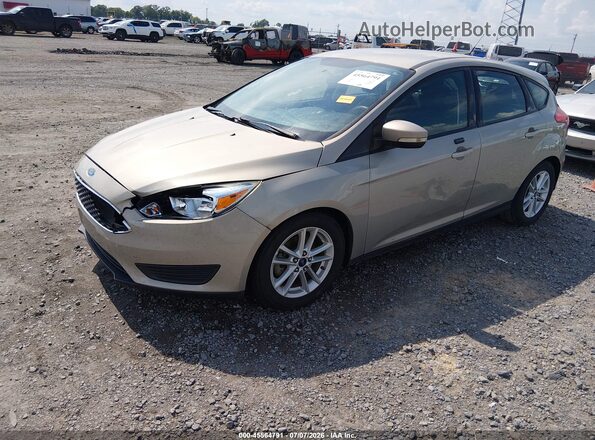 1FADP3K21GL256904 2016 FORD FOCUS Gold Առջևի ձախ երեք քառորդ տեսարան