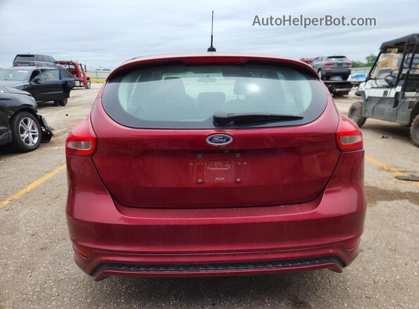 1FADP3K21GL362270 2016 FORD FOCUS Red Rear view
