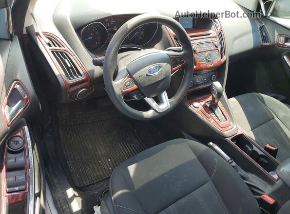 1FADP3K21GL385323 2016 FORD FOCUS Silver Vista del salpicadero