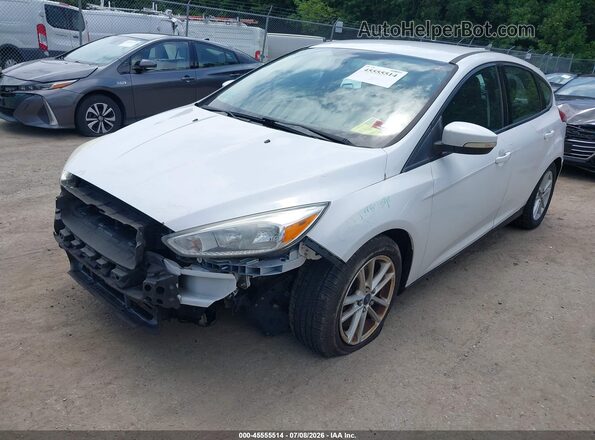 1FADP3K21HL272845 2017 FORD FOCUS White Առջևի ձախ երեք քառորդ տեսարան